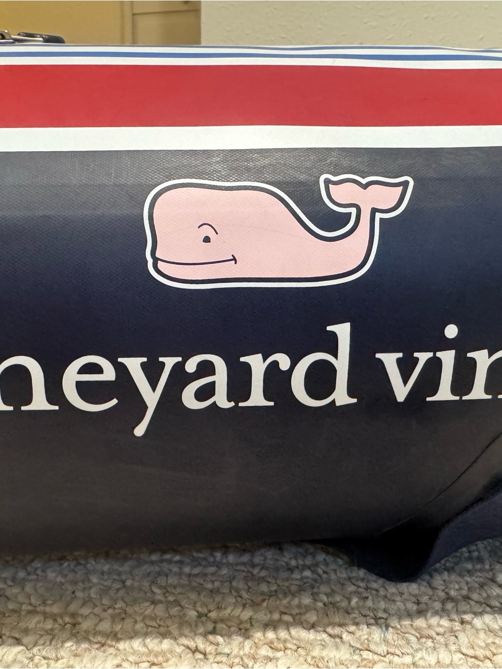 Vineyard Vines Navy Cooler Bag - Picture 3 of 6